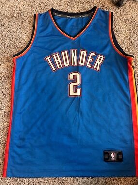 OKC Thunder  Blue Jersey Patch with Official Logo